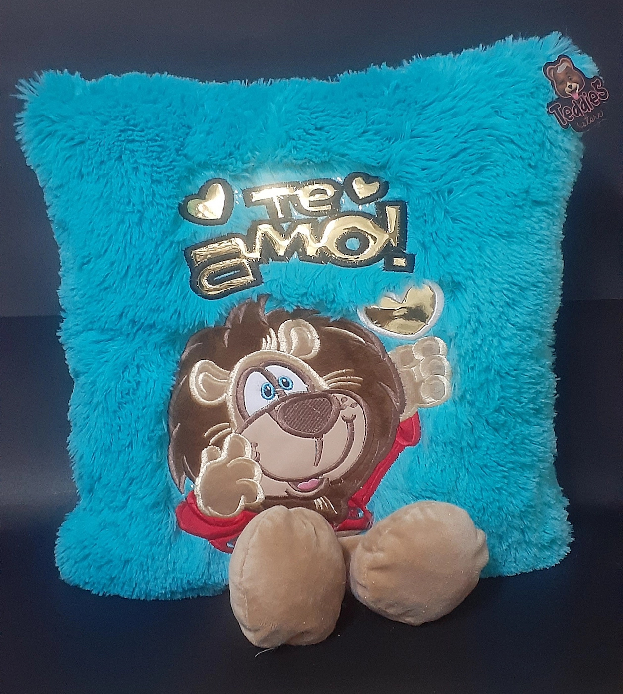 💙 Cojines Peluche con Mensajes Especiales 💖 - Imagen 2