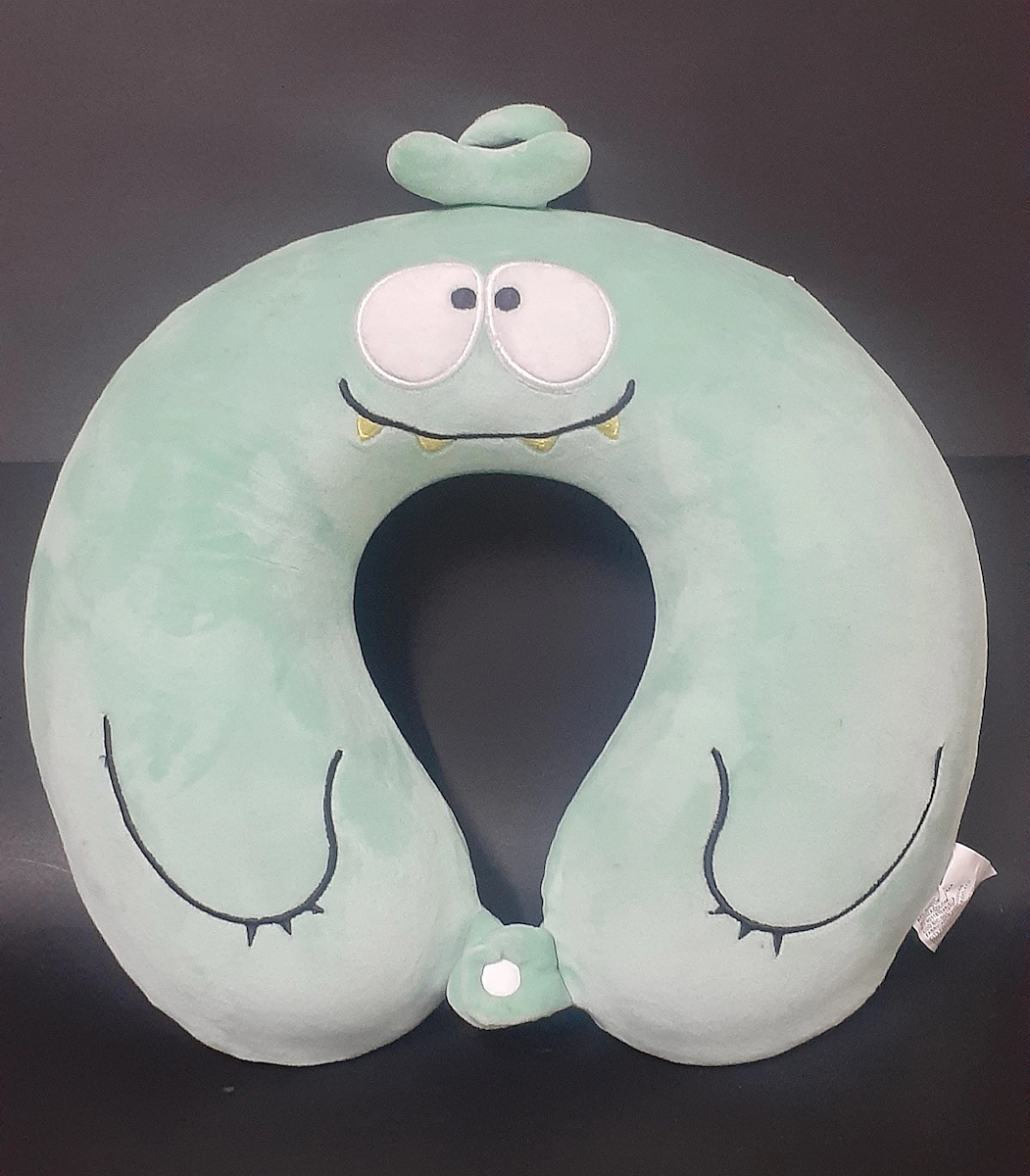 💚 Cojín de Viaje Monstruo Divertido 💚